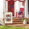 Memorial Day Patriotic 4th of July Garden Flag 12x18 Inch Double Sided Outside, Welcome Floral Yard Outdoor Decoration